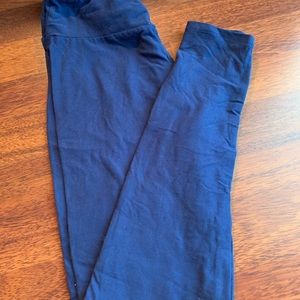 LulaRoe blue OS leggings